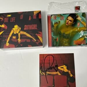 The Life of a Showgirl Signed CD Photo # 4 with Its Frightening Deluxe CD Bundle